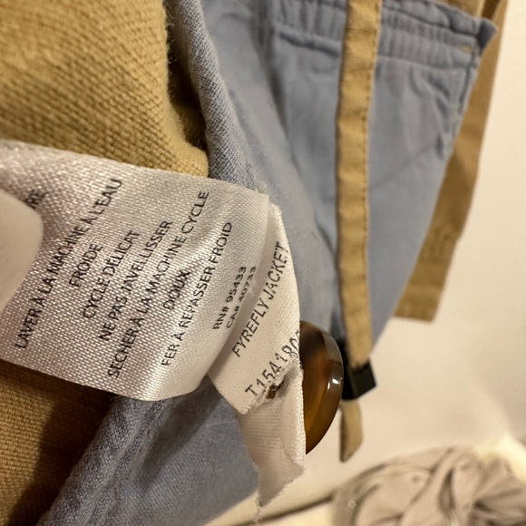 Toad&Co Women's Tan Utility Jacket with Button Front and Patch Pockets - Picture 6 of 9